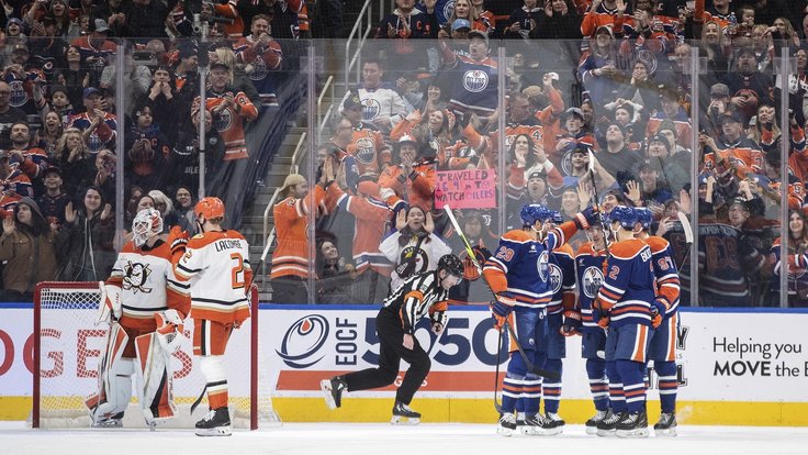 Anaheim těsně podlehl Edmontonu