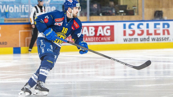 Filip Zadina v dresu Davosu