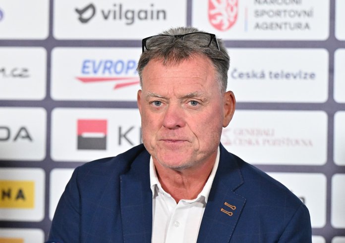 Radim Rulík na tiskové konferenci