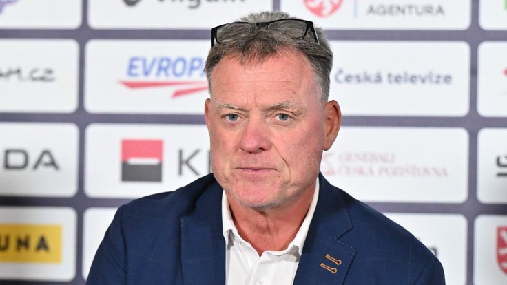 Radim Rulík na tiskové konferenci