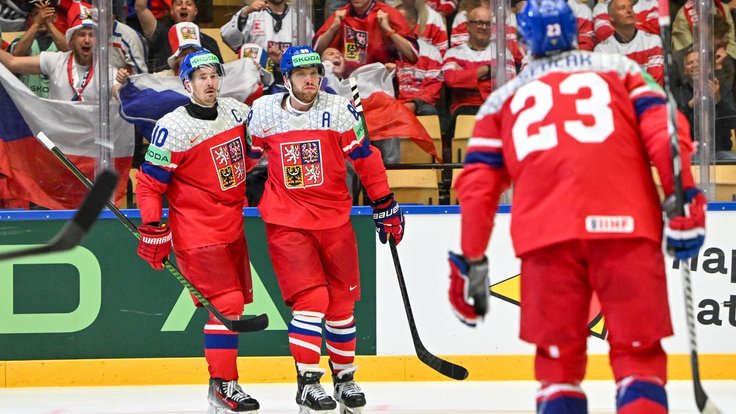 Čeští hokejisté odehrají další zápas proti slabšímu soupeři