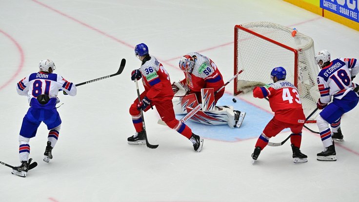 Karel Vejmelka proti Američanům zářil