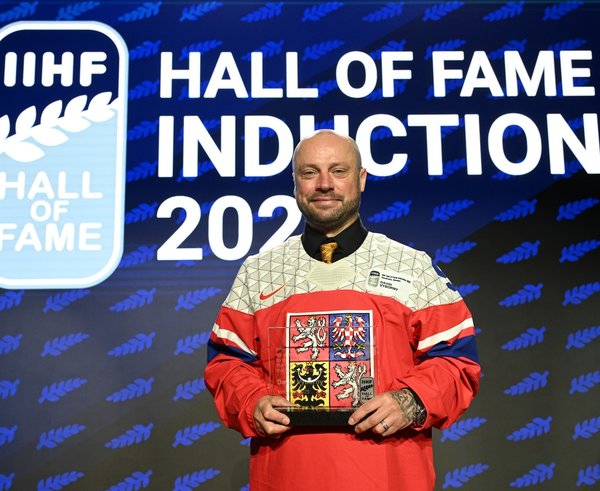 David Výborný byl uveden do Síně slávy IIHF