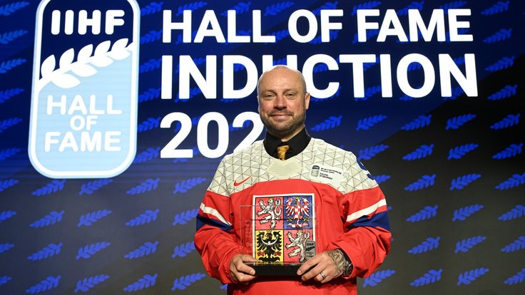 David Výborný byl uveden do Síně slávy IIHF