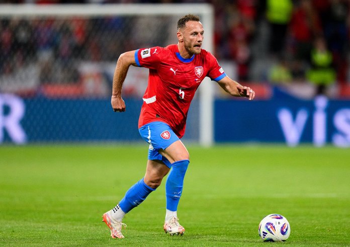 Vladimír Coufal v reprezentačním dresu