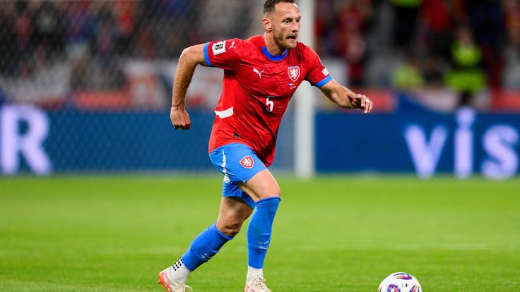 Vladimír Coufal v reprezentačním dresu