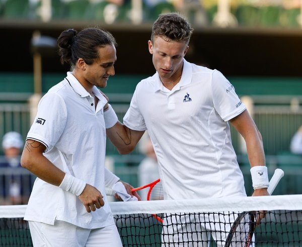 Jiří Lehečka končí na Wimbledonu po druhém kole.