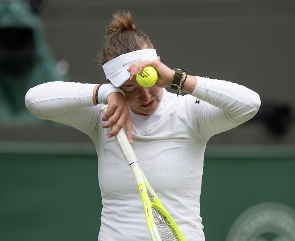Barbora Krejčíková vypadla na Wimbledonu ve 3. kole