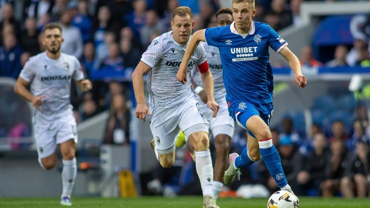 Viktoria Plzeň na Rangers nestačila.