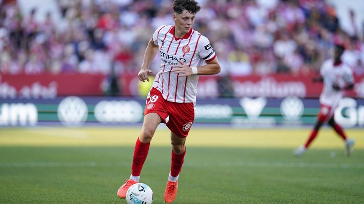Ladislav Krejčí hájí barvy Girony.