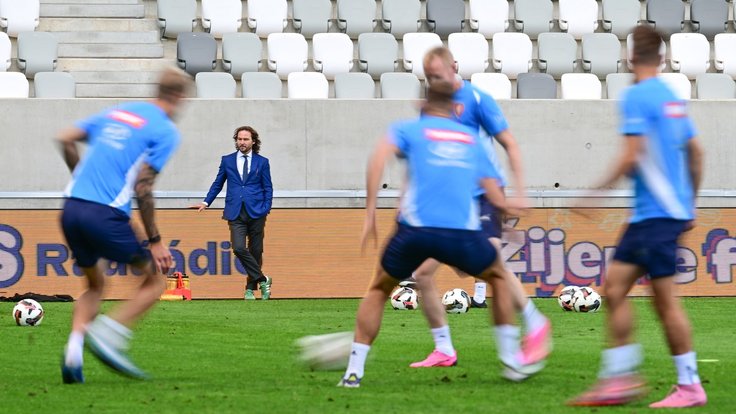Manažer fotbalových reprezentací Pavel Nedvěd.