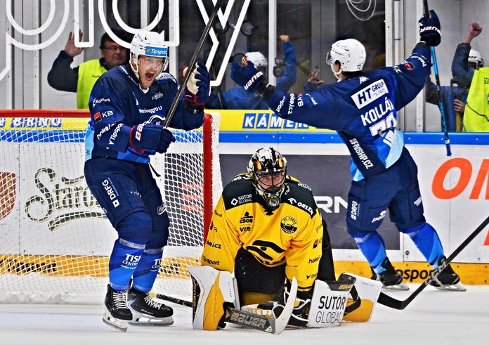 Andrej Kollár pečetí výhru Komety Brno.