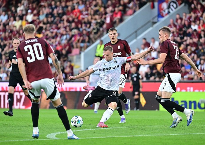 Matěj Vydra se stal smutným hrdinou utkání.