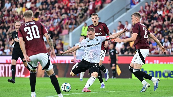 Matěj Vydra se stal smutným hrdinou utkání.
