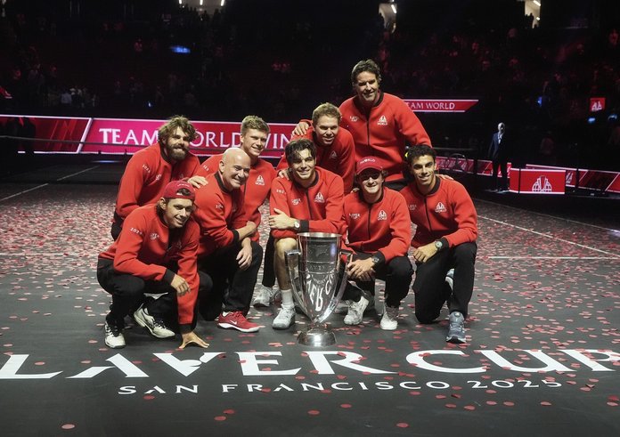 Vítězové Laver Cupu 2025.