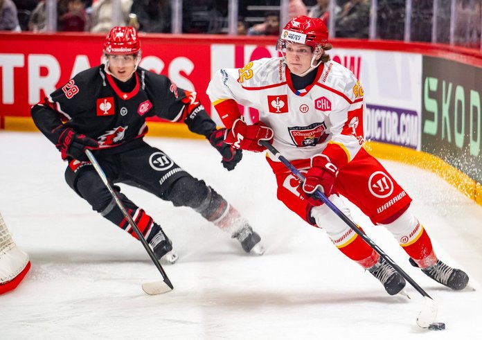 Pavel Šimek z Mountfieldu s Gaelem Haasem