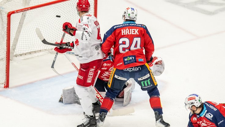 Hokejisté Pardubic vyhráli na ledě Třince