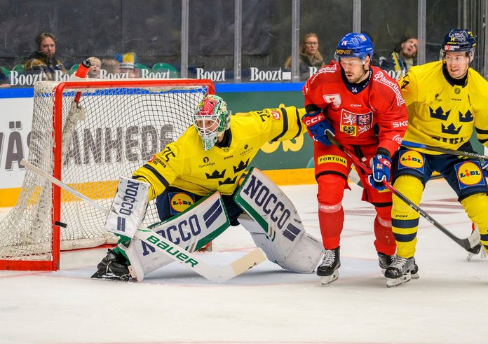 Češi nestačili na Švédy.