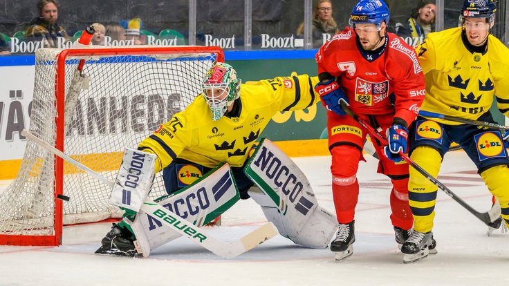 Češi nestačili na Švédy.