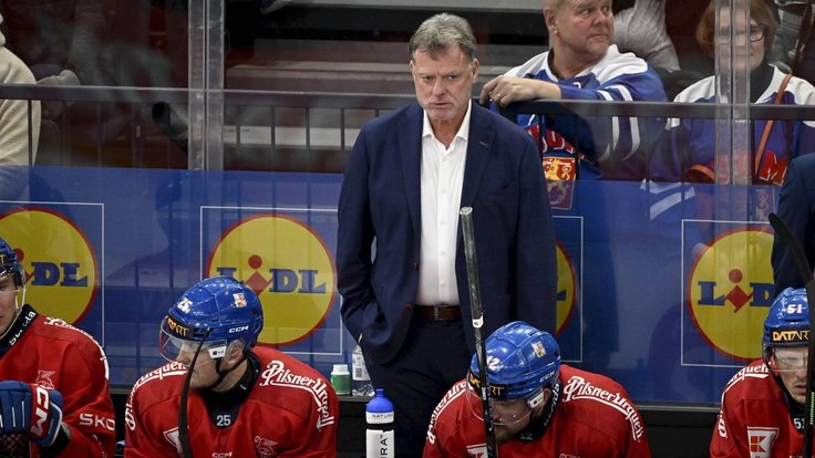 Radim Rulík na střídačce národního týmu