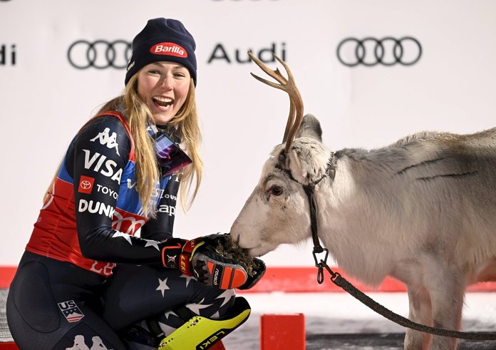 Mikaela Shiffrinová podeváté vyhrála v Levi.
