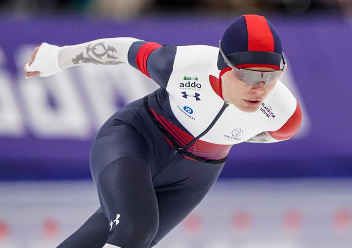 Nikola Zdráhalová na ovále v Salt Lake City.
