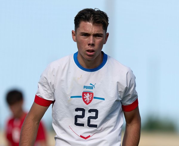 Louis Buffon, aktuálně nejlepší střelec české devatenáctky.