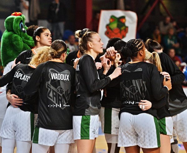 Basketbalistky Žabin Brno.