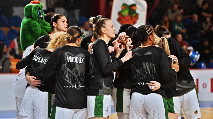 Basketbalistky Žabin Brno.