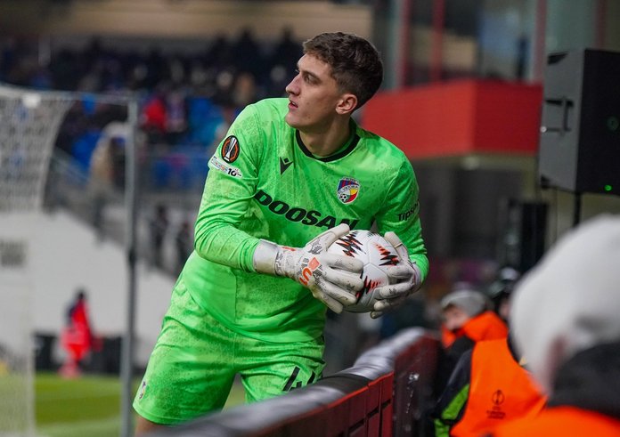 V brance plzeňské Viktorie nastoupil trochu překvapivě Florian Wiegele. Rakouský gólman zvládl těžký souboj  v Evropské lize bravurně a udržel čisté konto.