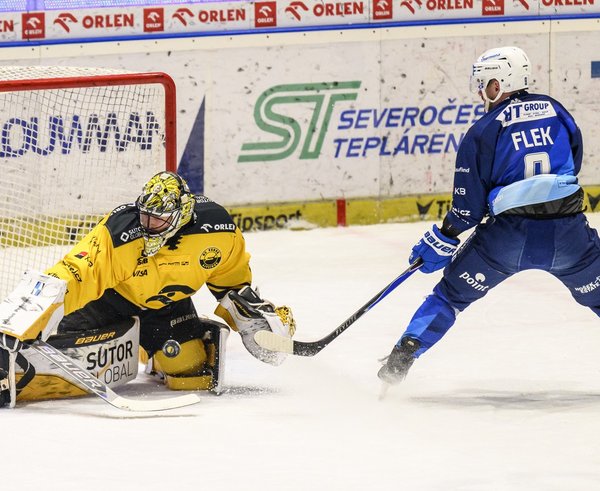 Litvínov zaskočil Kometu Brno.
