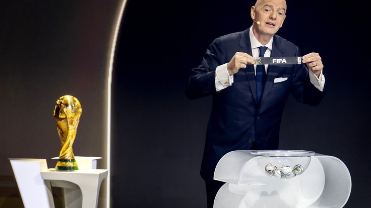 Prezident FIFA Gianni Infantino.