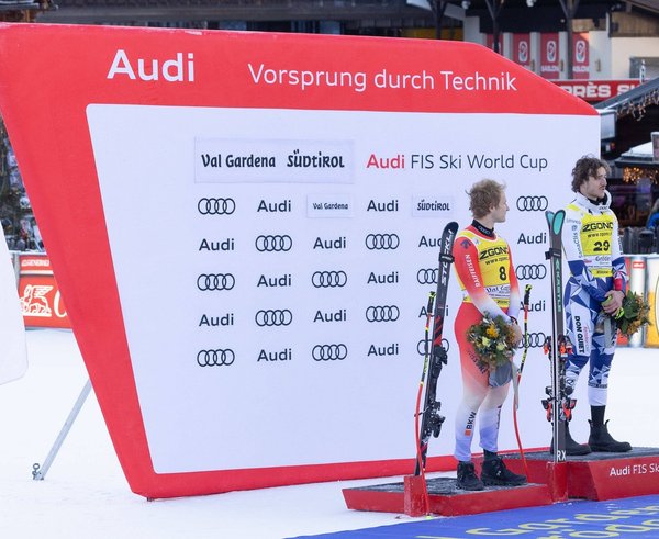 Jan Zabystřan na zlatém stupínku.