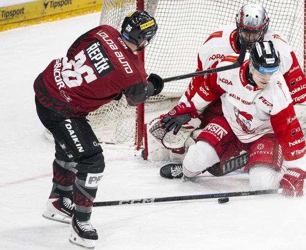 Michal Řepík vstřelil sedmý gól proti Olomouci.