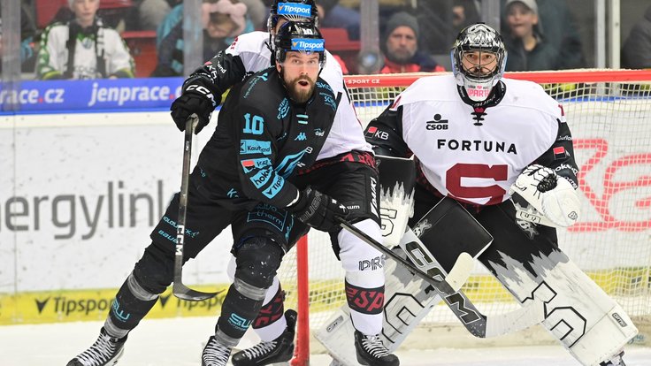 Jakub Kovář v brance Sparty.