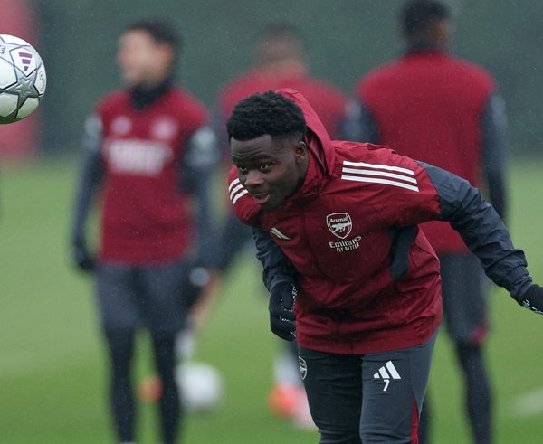 Ofenzivu Arsenalu táhne Bukayo Saka.