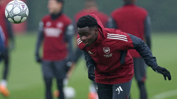 Ofenzivu Arsenalu táhne Bukayo Saka.