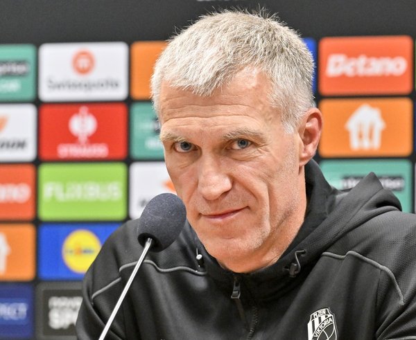 Martin Hyský před utkáním s FC Porto.