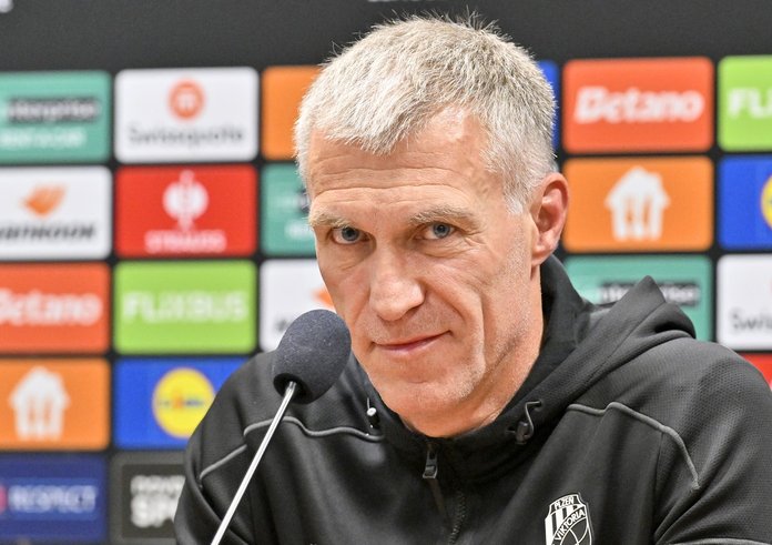 Martin Hyský před utkáním s FC Porto.