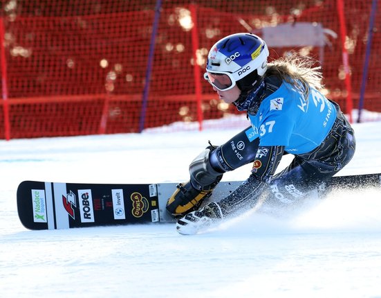 Ester Ledecká obhajuje olympijské zlato
