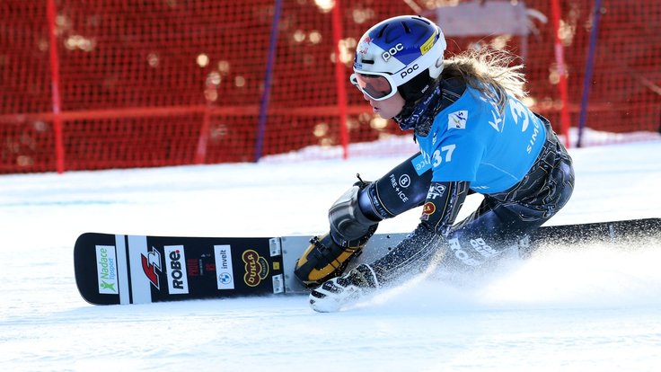 Ester Ledecká obhajuje olympijské zlato