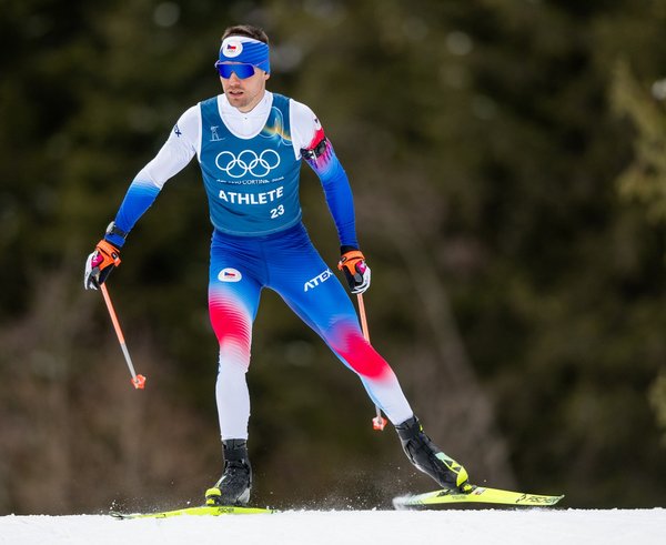 Biatlonista Michal Krčmář