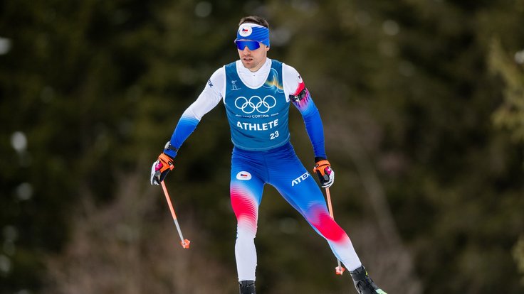 Biatlonista Michal Krčmář