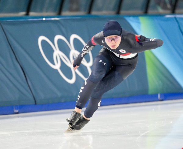 Nikola Zdráhalová na kilometrové trati.