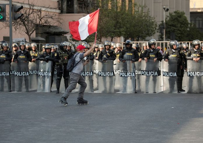 Protesty v peru