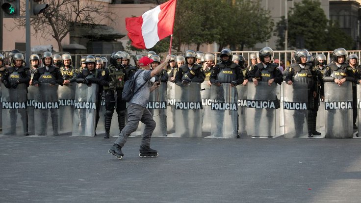 Protesty v peru