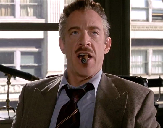 J.K. Simmons ve filmu Spider-Man (2002)