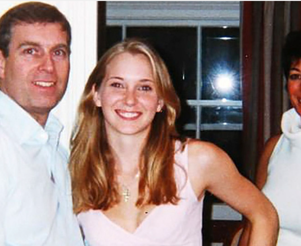 Princ Andrew na inkriminované fotografii