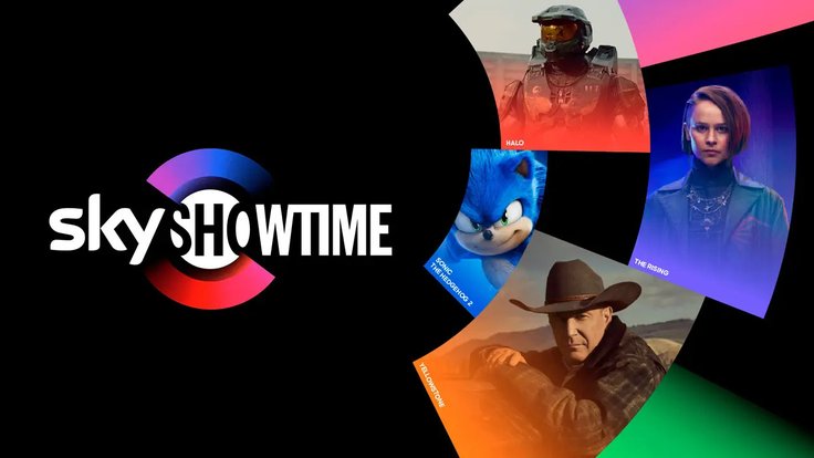 Logo streamovací služby SkyShowtime.