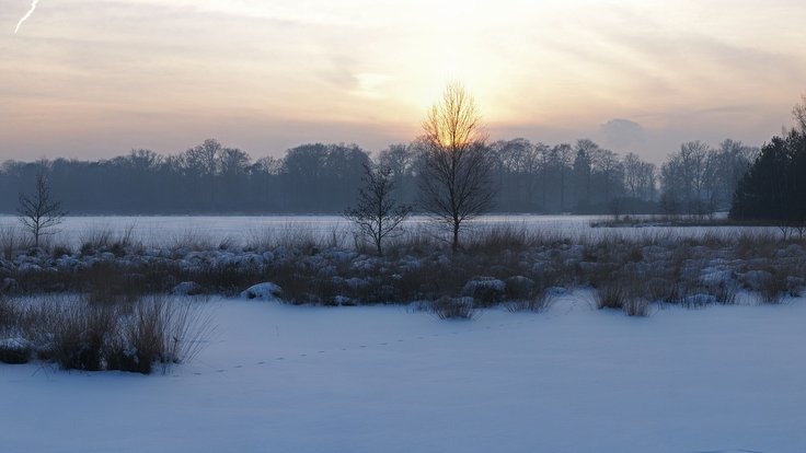 V Ostravě- Mošnově teploměr ukázal -21,5 °C